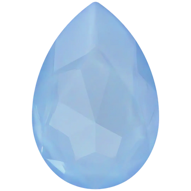 Swarovski Fancy Stones Large Pear (4327) Crystal Sky Ignite UNFOILED - Bluestreak Crystals
