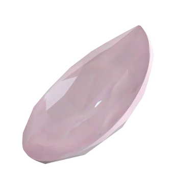Swarovski Fancy Stones Large Pear (4327) Crystal Soft Rose Ignite - Bluestreak Crystals