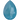 Swarovski Fancy Stones Large Pear (4327) Crystal Teal Ignite UNFOILED - Bluestreak Crystals