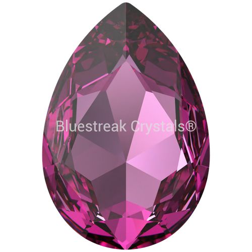 Swarovski Fancy Stones Large Pear (4327) Dark Rose-Swarovski Fancy Stones-30x20mm - Pack of 24 (Wholesale)-Bluestreak Crystals