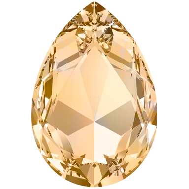 Swarovski Fancy Stones Large Pear (4327) Light Colorado Topaz - Bluestreak Crystals