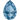 Swarovski Fancy Stones Large Pear (4327) Montana - Bluestreak Crystals
