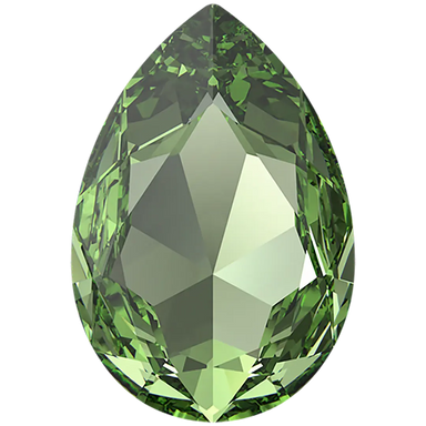 Swarovski Fancy Stones Large Pear (4327) Peridot - Bluestreak Crystals