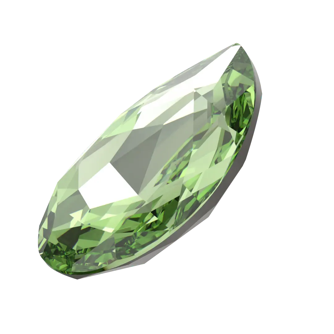 Swarovski Fancy Stones Large Pear (4327) Recreated Peridot - Bluestreak Crystals