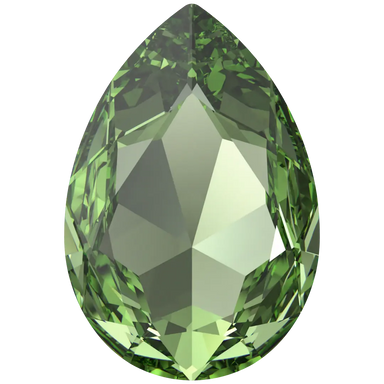 Swarovski Fancy Stones Large Pear (4327) Recreated Peridot - Bluestreak Crystals