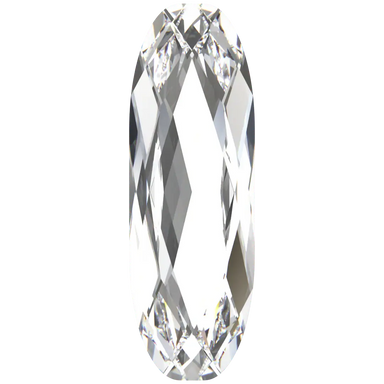Swarovski Fancy Stones Long Classical Oval (4161) Crystal - Bluestreak Crystals