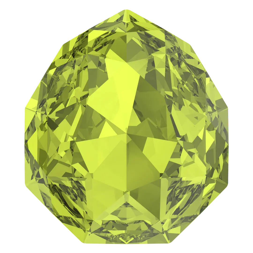 Swarovski Fancy Stones Majestic (4329) Citrus Green - Bluestreak Crystals