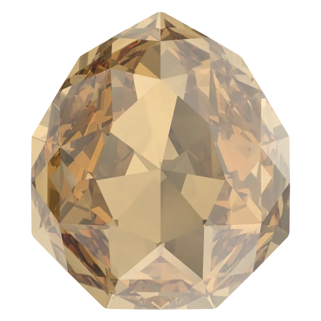 Swarovski Fancy Stones Majestic (4329) Crystal Golden Shadow - Bluestreak Crystals