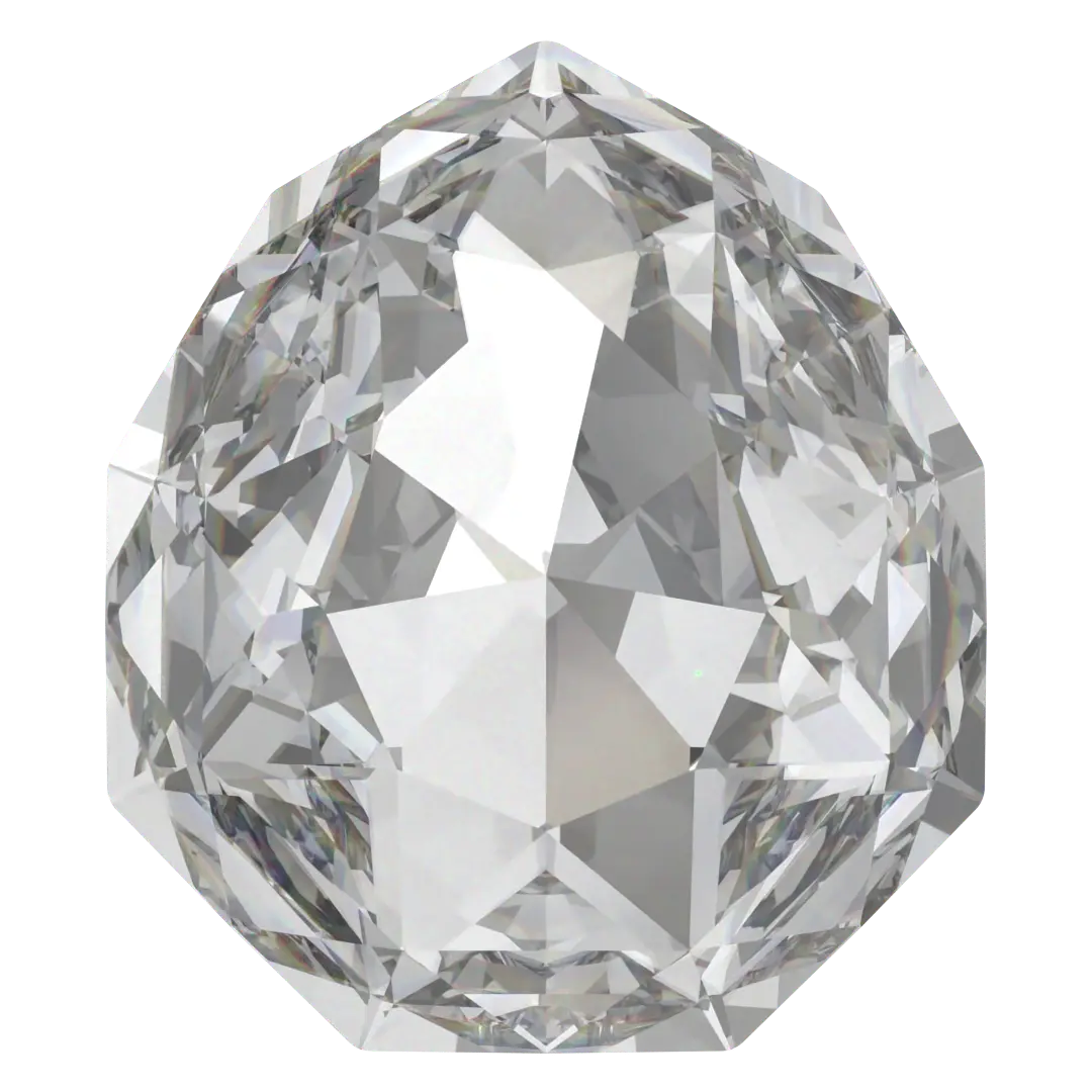 Swarovski Fancy Stones Majestic (4329) Crystal - Bluestreak Crystals