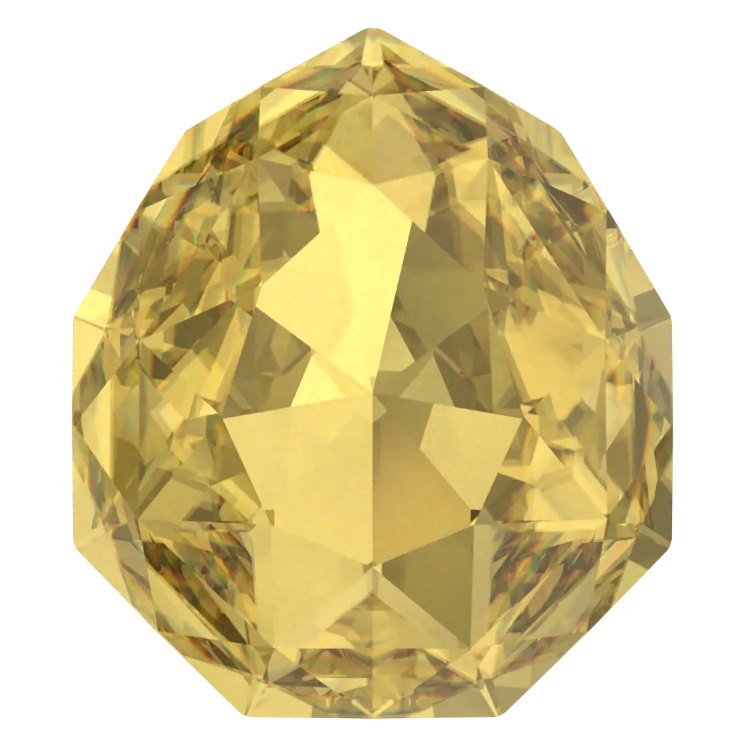 Swarovski Fancy Stones Majestic (4329) Golden Topaz - Bluestreak Crystals