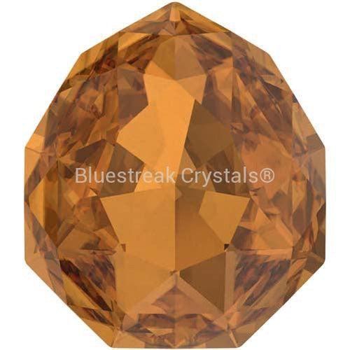 Swarovski Fancy Stones Majestic (4329) Light Amber-Swarovski Fancy Stones-8x7mm - Pack of 90 (Wholesale)-Bluestreak Crystals