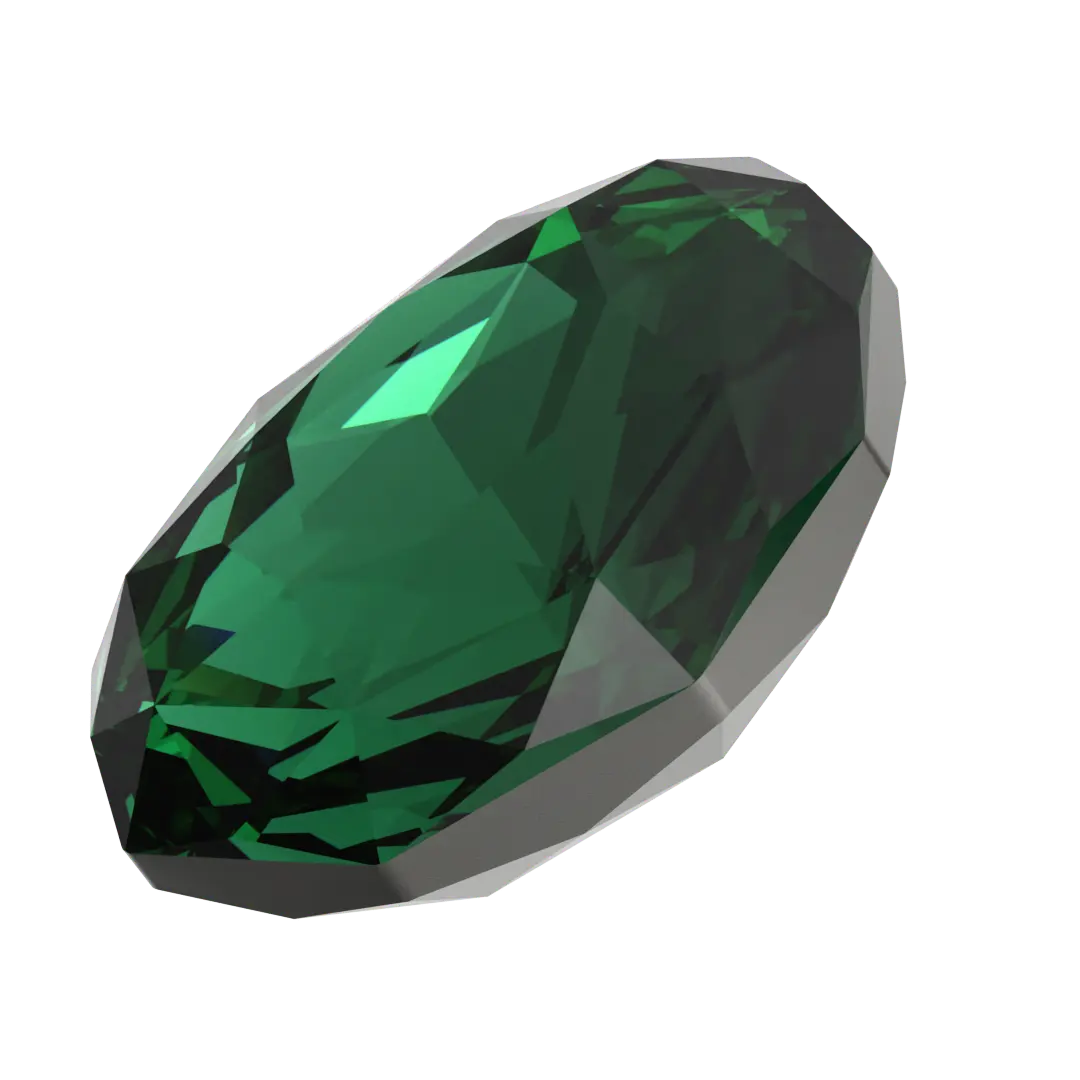 Swarovski Fancy Stones Majestic (4329) Majestic Green - Bluestreak Crystals