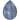 Swarovski Fancy Stones Mirage Pear (4390) Crystal Denim Ignite UNFOILED - Bluestreak Crystals