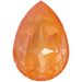 Swarovski Fancy Stones Mirage Pear (4390) Crystal Mango Ignite UNFOILED - Bluestreak Crystals