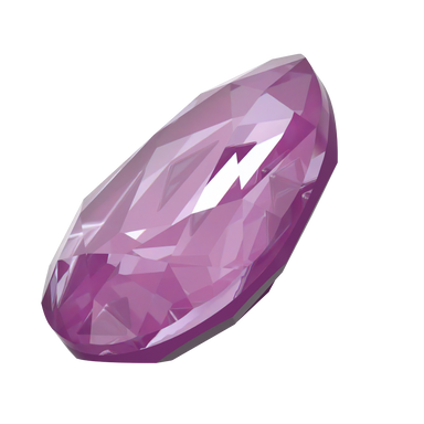 Swarovski Fancy Stones Mirage Pear (4390) Crystal Orchid Ignite UNFOILED - Bluestreak Crystals