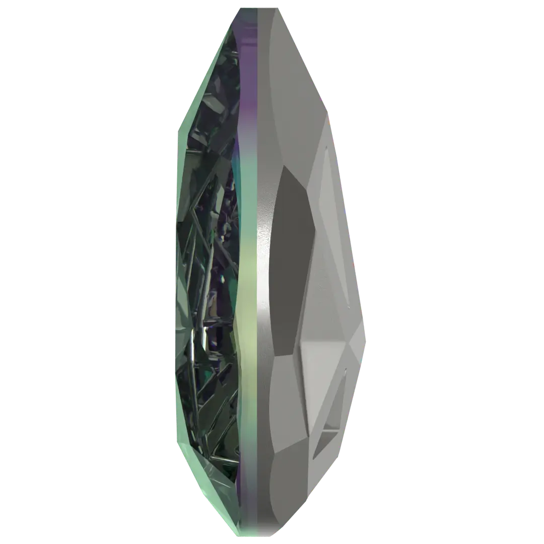Swarovski Fancy Stones Mirage Pear (4390) Crystal Paradise Shine - Bluestreak Crystals