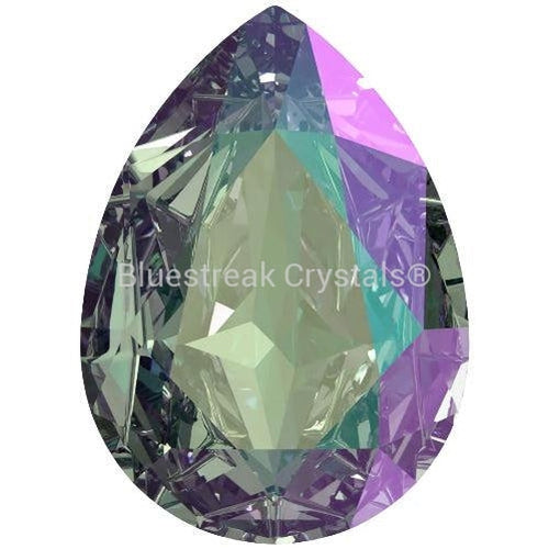 Swarovski Fancy Stones Mirage Pear (4390) Crystal Paradise Shine-Swarovski Fancy Stones-10x7mm - Pack of 144 (Wholesale)-Bluestreak Crystals