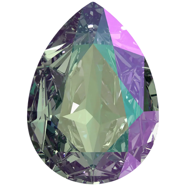 Swarovski Fancy Stones Mirage Pear (4390) Crystal Paradise Shine - Bluestreak Crystals