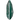 Swarovski Fancy Stones Mirage Pear (4390) Crystal Pine Green Ignite UNFOILED - Bluestreak Crystals