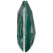 Swarovski Fancy Stones Mirage Pear (4390) Crystal Pine Green Ignite UNFOILED - Bluestreak Crystals