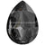 Swarovski Fancy Stones Mirage Pear (4390) Crystal Silver Night-Swarovski Fancy Stones-10x7mm - Pack of 144 (Wholesale)-Bluestreak Crystals