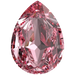 Swarovski Fancy Stones Mirage Pear (4390) Light Rose - Bluestreak Crystals