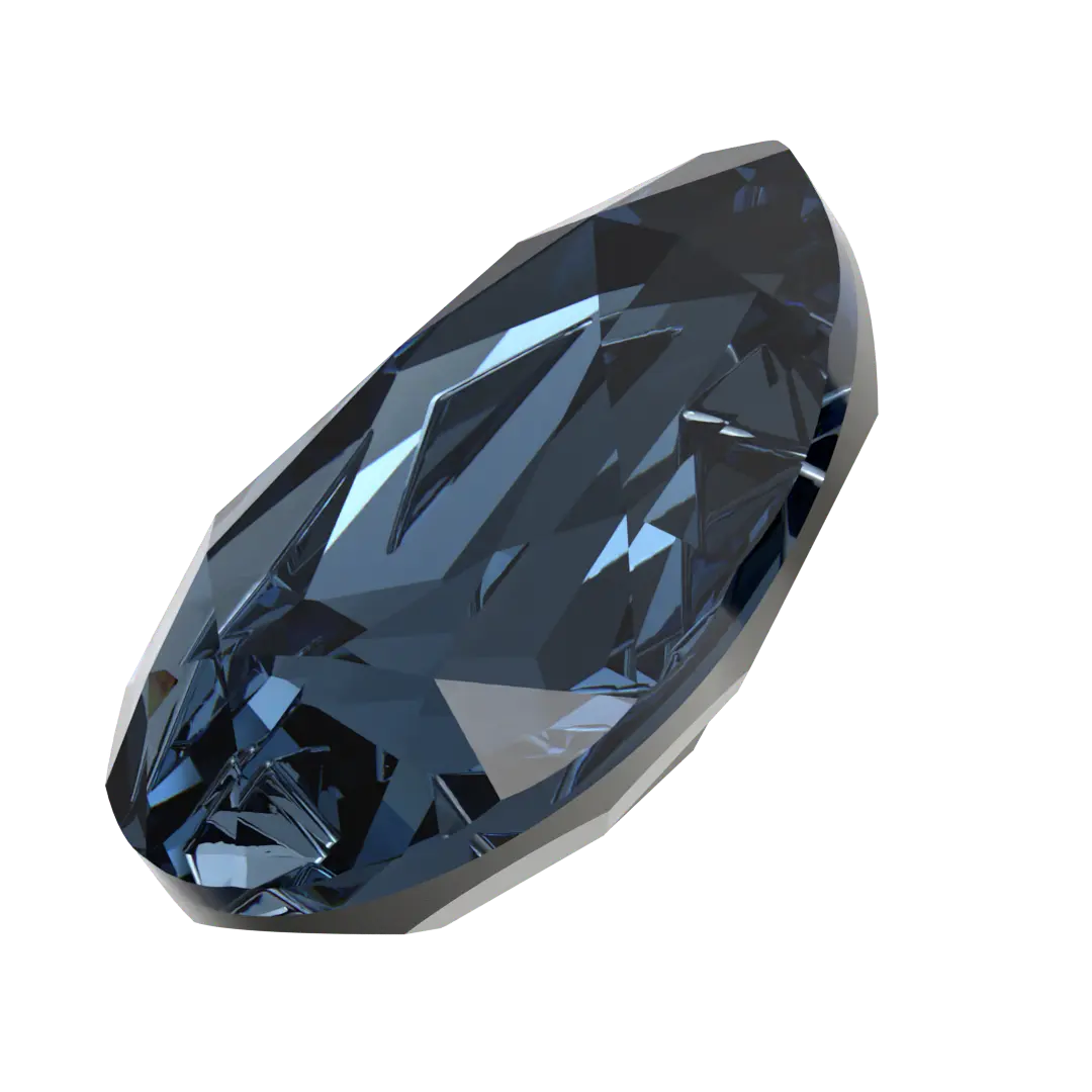 Swarovski Fancy Stones Mirage Pear (4390) Montana - Bluestreak Crystals