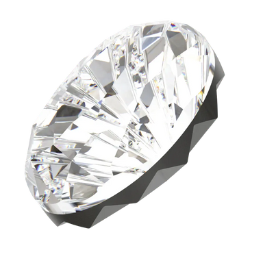 Swarovski Fancy Stones Mystic Oval (4160) Crystal - Bluestreak Crystals