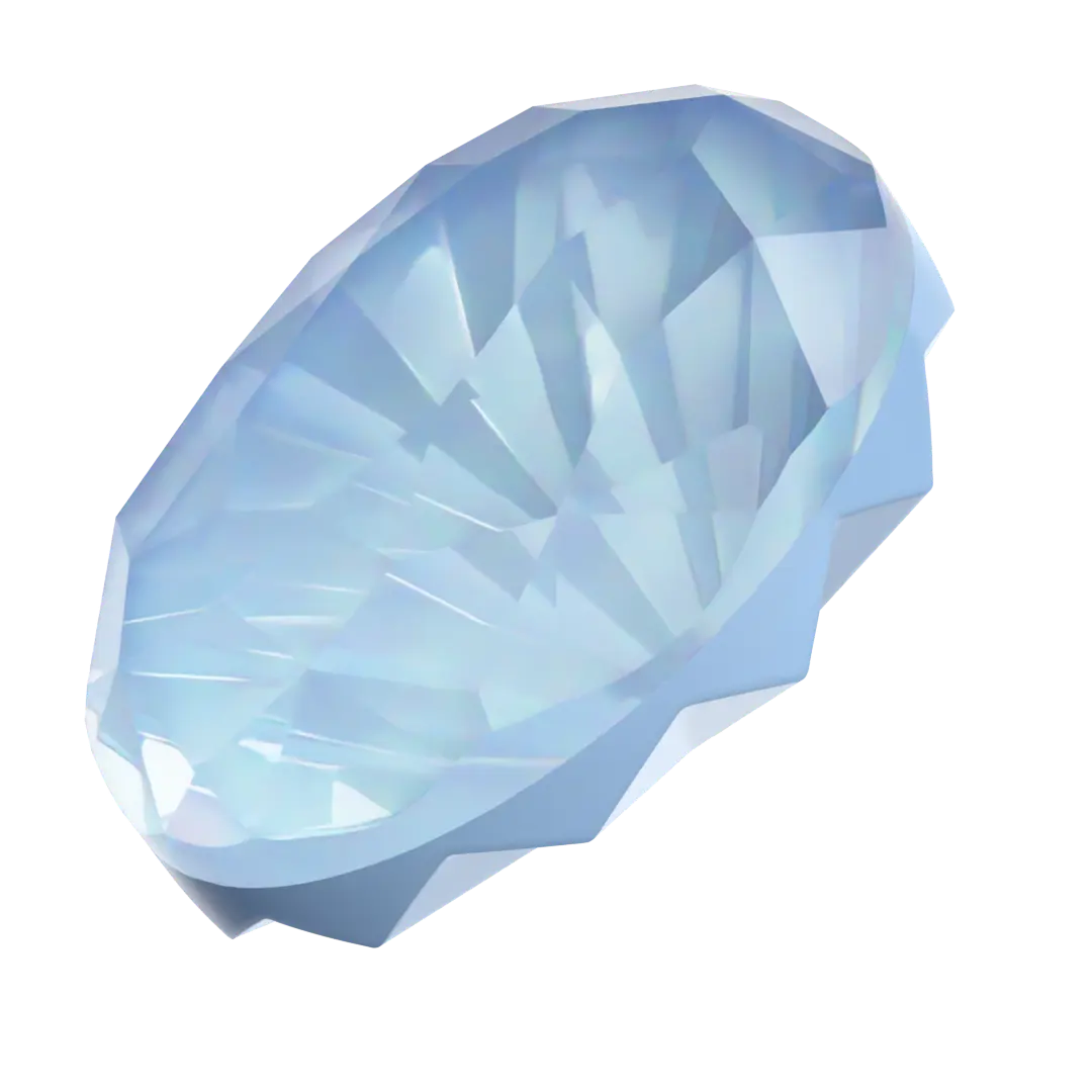 Swarovski Fancy Stones Mystic Oval (4160) Crystal Sky Ignite UNFOILED - Bluestreak Crystals