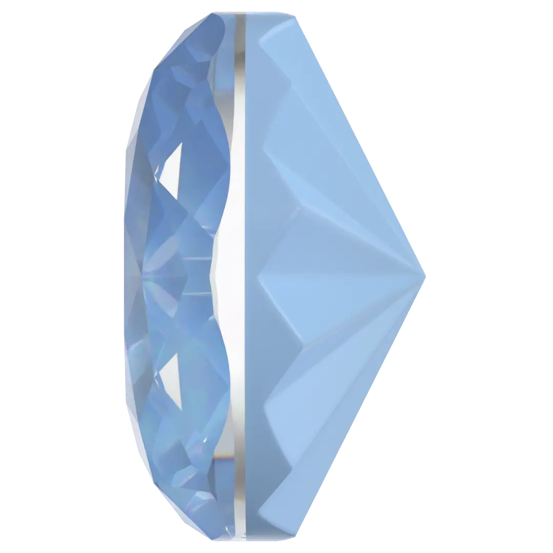 Swarovski Fancy Stones Mystic Oval (4160) Crystal Sky Ignite UNFOILED - Bluestreak Crystals