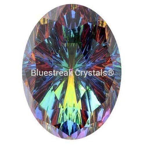 Swarovski Fancy Stones Mystic Oval (4160) Crystal Vitrail Medium-Swarovski Fancy Stones-8x6mm - Pack of 90 (Wholesale)-Bluestreak Crystals