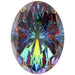 Swarovski Fancy Stones Mystic Oval (4160) Crystal Vitrail Medium - Bluestreak Crystals