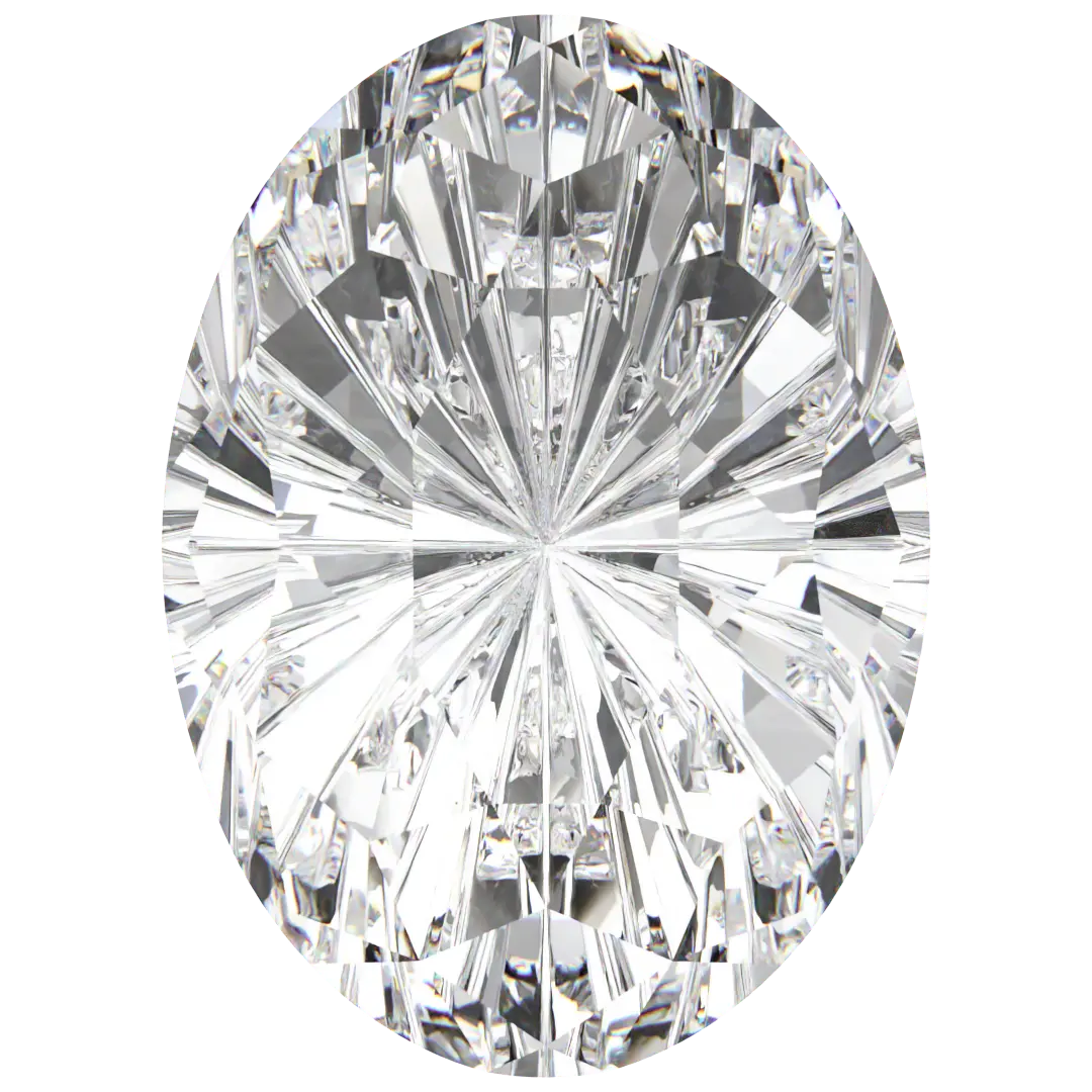 Swarovski Fancy Stones Mystic Oval (4160) Crystal - Bluestreak Crystals