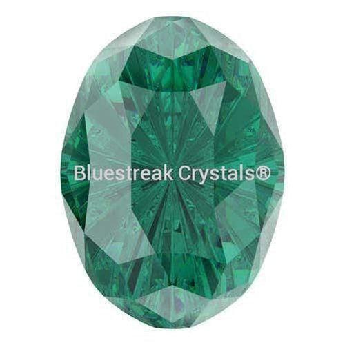 Swarovski Fancy Stones Mystic Oval (4160) Emerald-Swarovski Fancy Stones-8x6mm - Pack of 90 (Wholesale)-Bluestreak Crystals