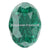 Swarovski Fancy Stones Mystic Oval (4160) Emerald-Swarovski Fancy Stones-8x6mm - Pack of 90 (Wholesale)-Bluestreak Crystals