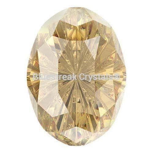Swarovski Fancy Stones Mystic Oval (4160) Light Colorado Topaz-Swarovski Fancy Stones-8x6mm - Pack of 90 (Wholesale)-Bluestreak Crystals