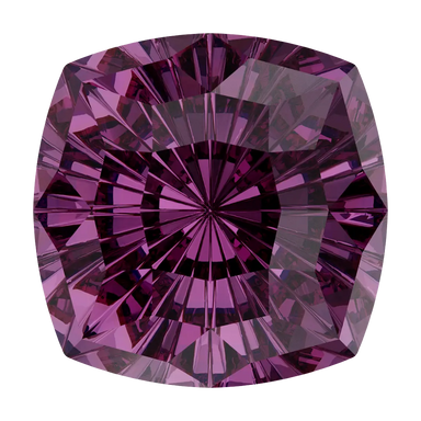 Swarovski Fancy Stones Mystic Square (4460) Amethyst - Bluestreak Crystals
