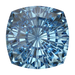 Swarovski Fancy Stones Mystic Square (4460) Aquamarine - Bluestreak Crystals