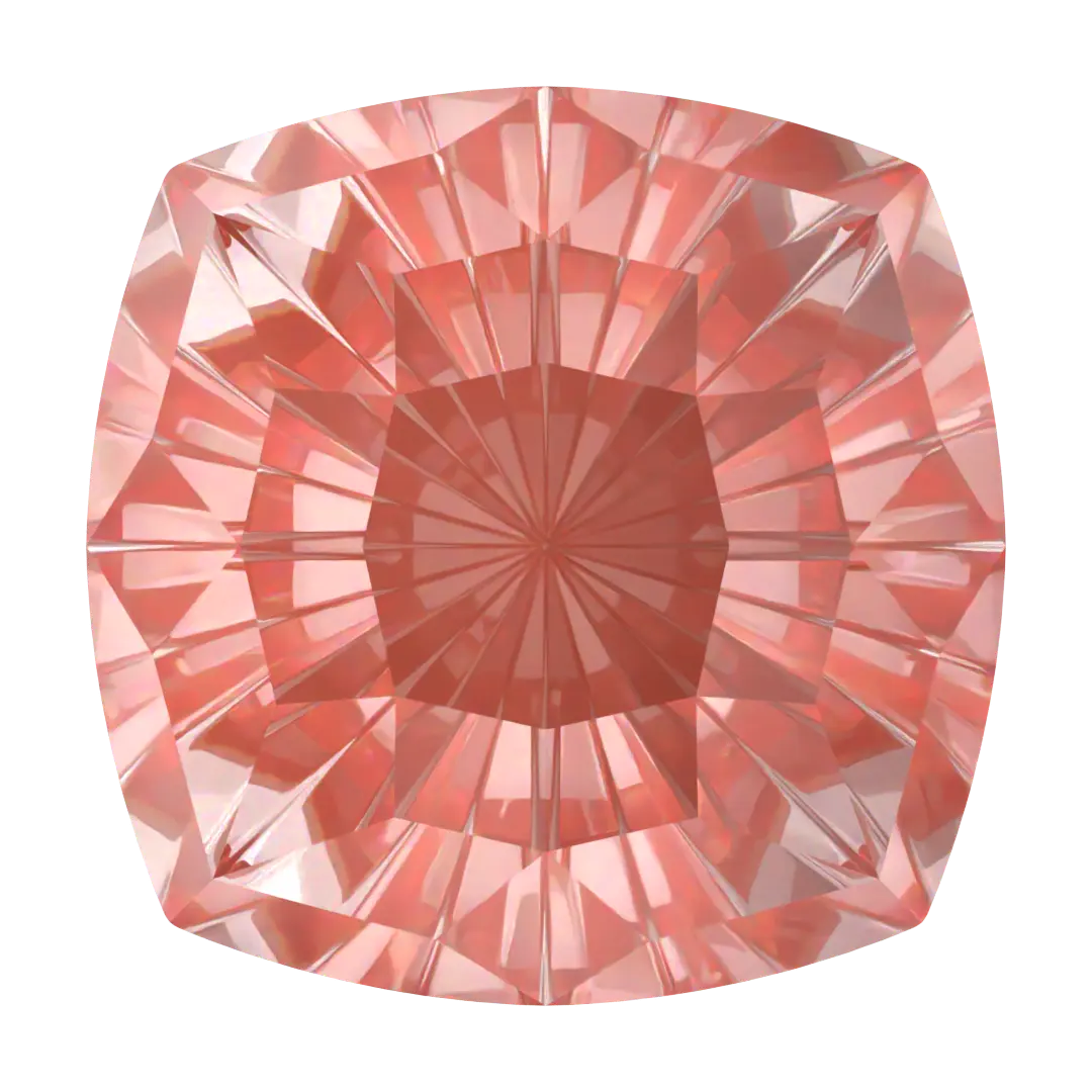 Swarovski Fancy Stones Mystic Square (4460) Crystal Maroon Ignite UNFOILED - Bluestreak Crystals