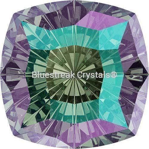 Swarovski Fancy Stones Mystic Square (4460) Crystal Paradise Shine-Swarovski Fancy Stones-8mm - Pack of 72 (Wholesale)-Bluestreak Crystals