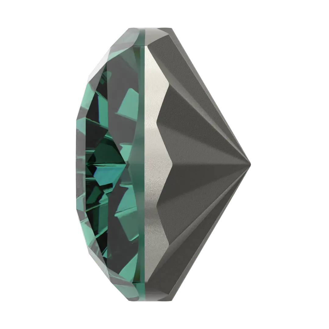 Swarovski Fancy Stones Mystic Square (4460) Emerald - Bluestreak Crystals