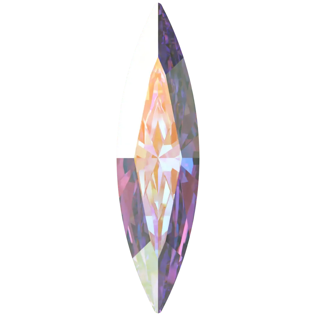 Swarovski Fancy Stones Navette (4200) Crystal AB - Bluestreak Crystals