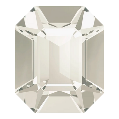 Swarovski Fancy Stones Octagon (4600) Crystal Silver Shade - Bluestreak Crystals