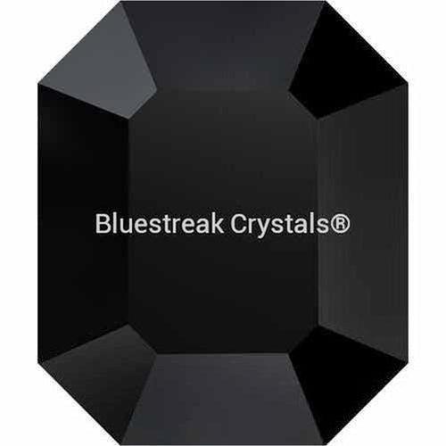 Swarovski Fancy Stones Octagon (4600) Jet UNFOILED-Swarovski Fancy Stones-10x8mm - Pack of 144 (Wholesale)-Bluestreak Crystals