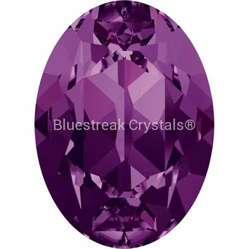 Swarovski Fancy Stones Oval (4120) Amethyst-Swarovski Fancy Stones-6x4mm - Pack of 360 (Wholesale)-Bluestreak Crystals