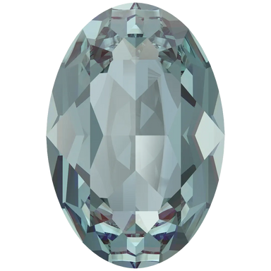 Swarovski Fancy Stones Oval (4120) Aquamarine Ignite UNFOILED - Bluestreak Crystals