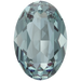 Swarovski Fancy Stones Oval (4120) Aquamarine Ignite UNFOILED - Bluestreak Crystals