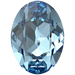 Swarovski Fancy Stones Oval (4120) Aquamarine - Bluestreak Crystals