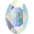 Swarovski Fancy Stones Oval (4120) Crystal AB-Swarovski Fancy Stones-6x4mm - Pack of 360 (Wholesale)-Bluestreak Crystals