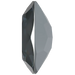 Swarovski Fancy Stones Oval (4120) Crystal Dark Grey Ignite UNFOILED - Bluestreak Crystals